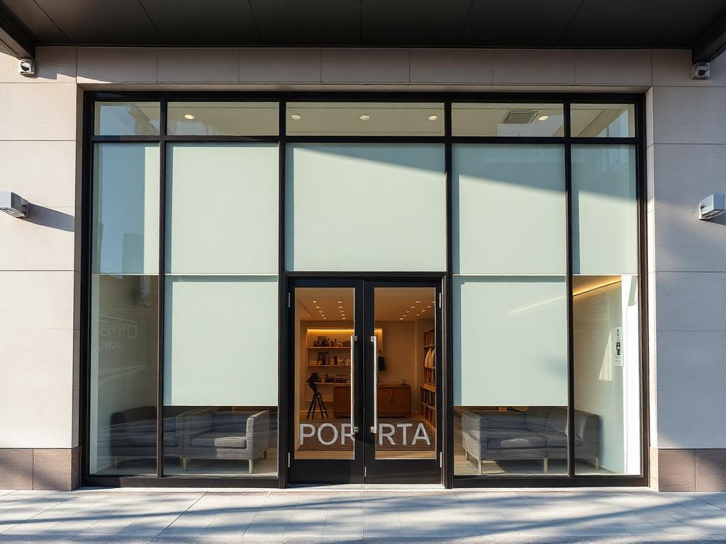Porta Blindex